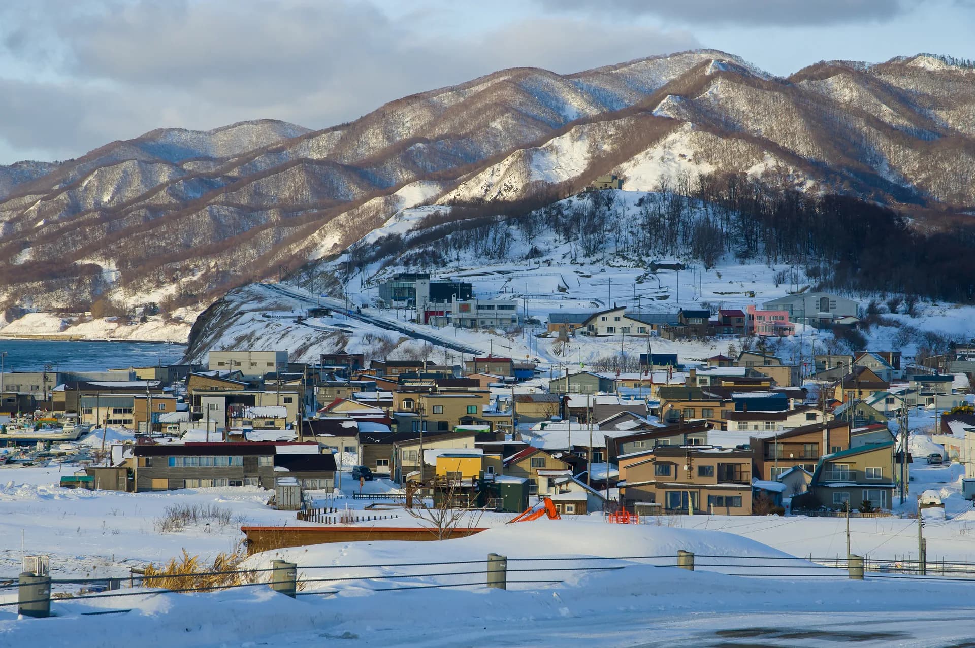 Hokkaido landscape near Sapporo